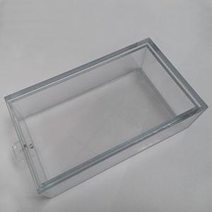 boîte acrylique transparente de panneau acrylique d'ESD